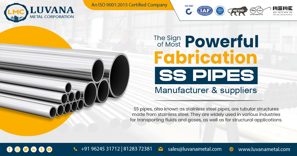 Supplier of Stainless Steel Pipes in Ankleshwar