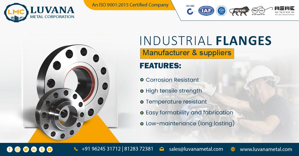 Supplier of Industrial Flanges in Vadodara