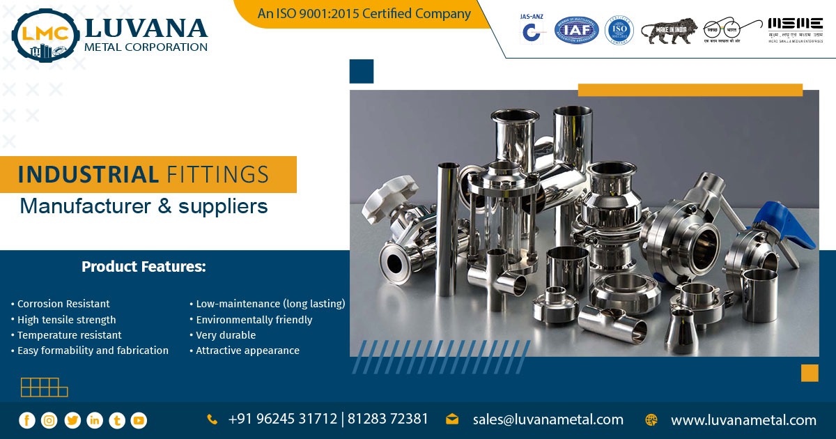 Industrial Fittings | Manufacturer from Ahmedabad