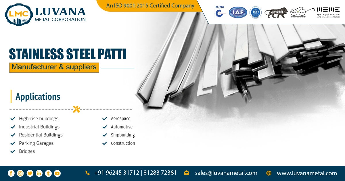 Stainless Steel Patti-Luvana Metal