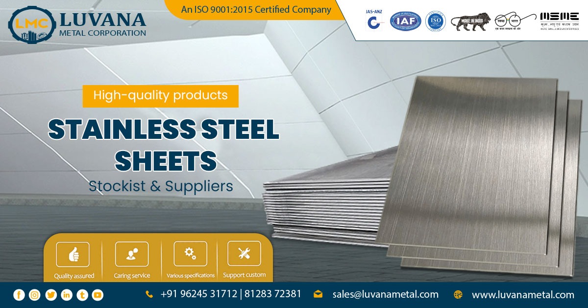 Stockiest and Supplier of SS Sheets