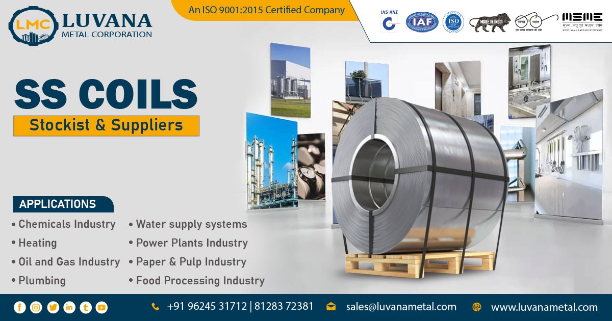 Supplier of Stainless Steel Coils in Maharashtra