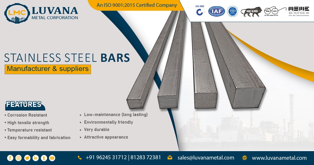 Supplier of Stainless Steel Bars in Maharashtra