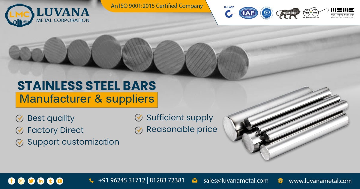 Stainless Steel Bars-Luvana Metal