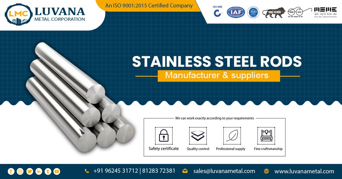 Supplier of Stainless Steel Rods In Bhavnagar