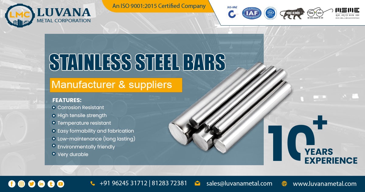 Supplier of Stainless Steel Bars in Nagpur