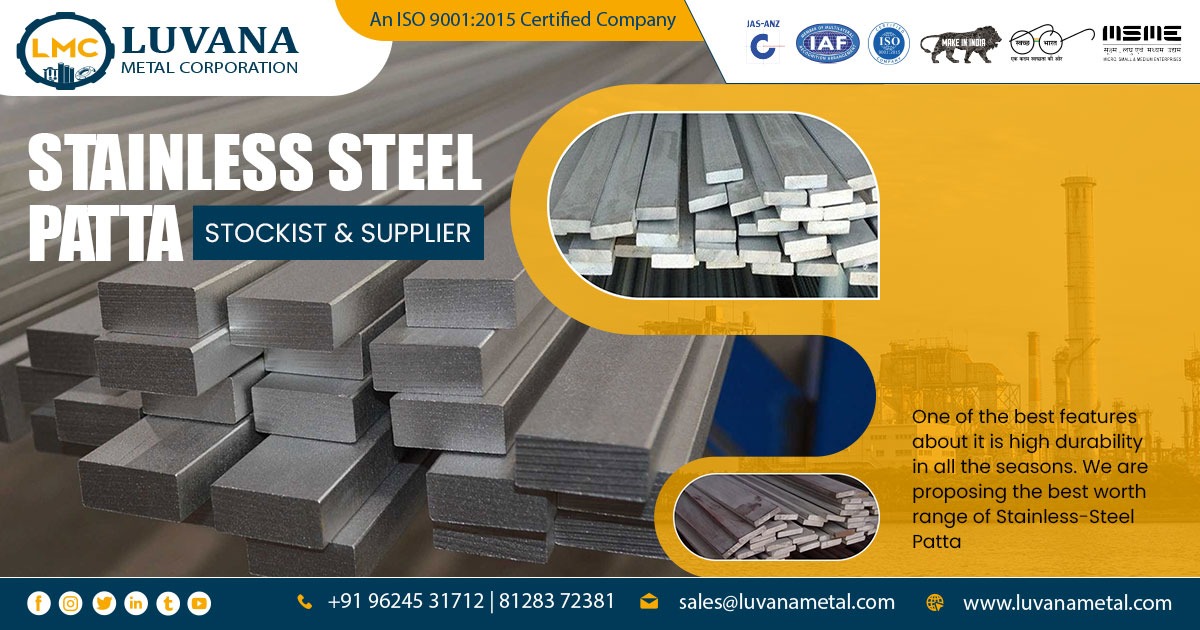 Manufacturer and Supplier of Stainless Steel Patta