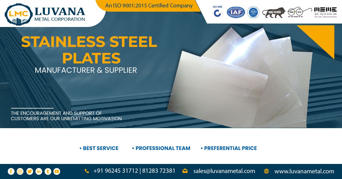 Supplier of Stainless Steel Plates in Pune