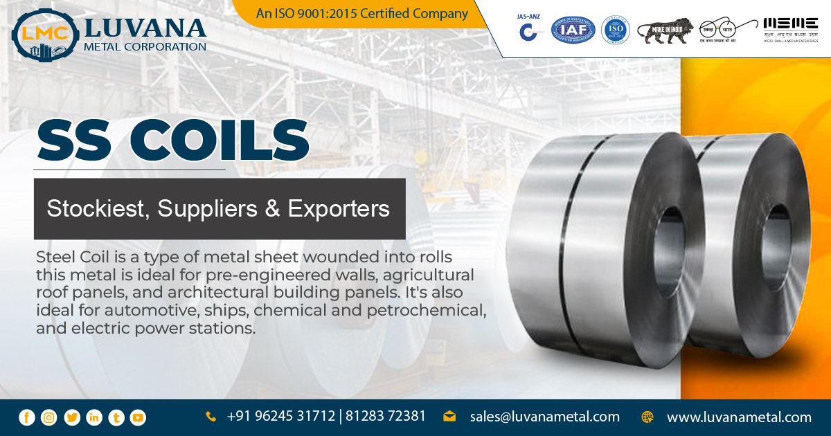 Supplier of Stainless Steel Coils in Jamnagar