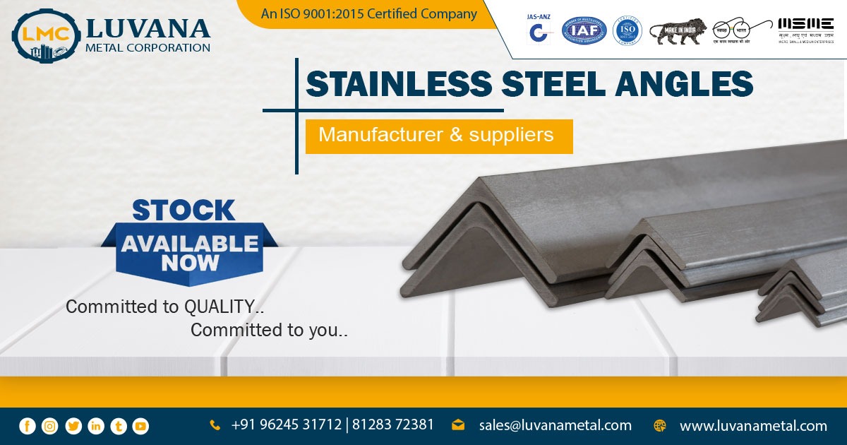 Top Stainless Steel Angle Supplier in Nanded