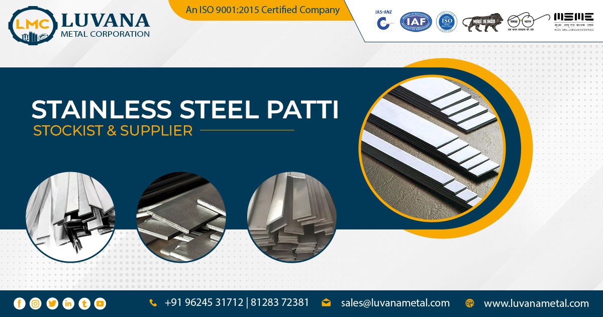 Supplier of Stainless Steel Patti in Aurangabad