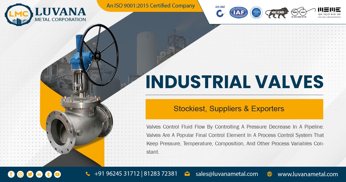 Supplier of Industrial Valves in Mumbai