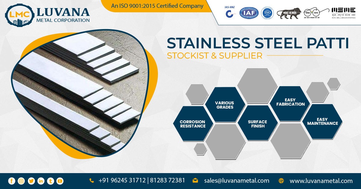 Stainless Steel Patti in Pune