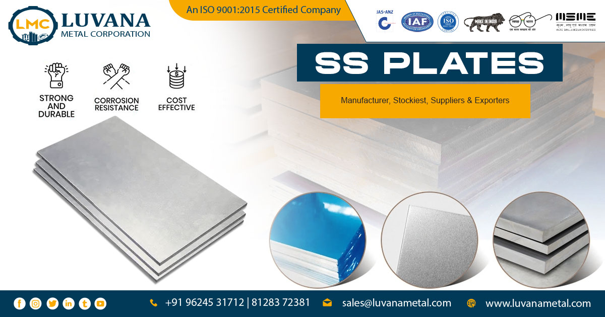 Supplier of Stainless Steel Plates in Rajkot