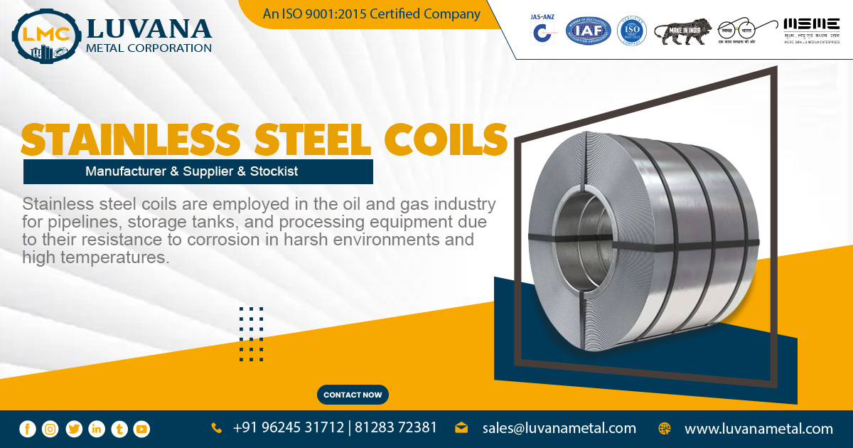 Supplier of Stainless Steel Coils in Mumbai