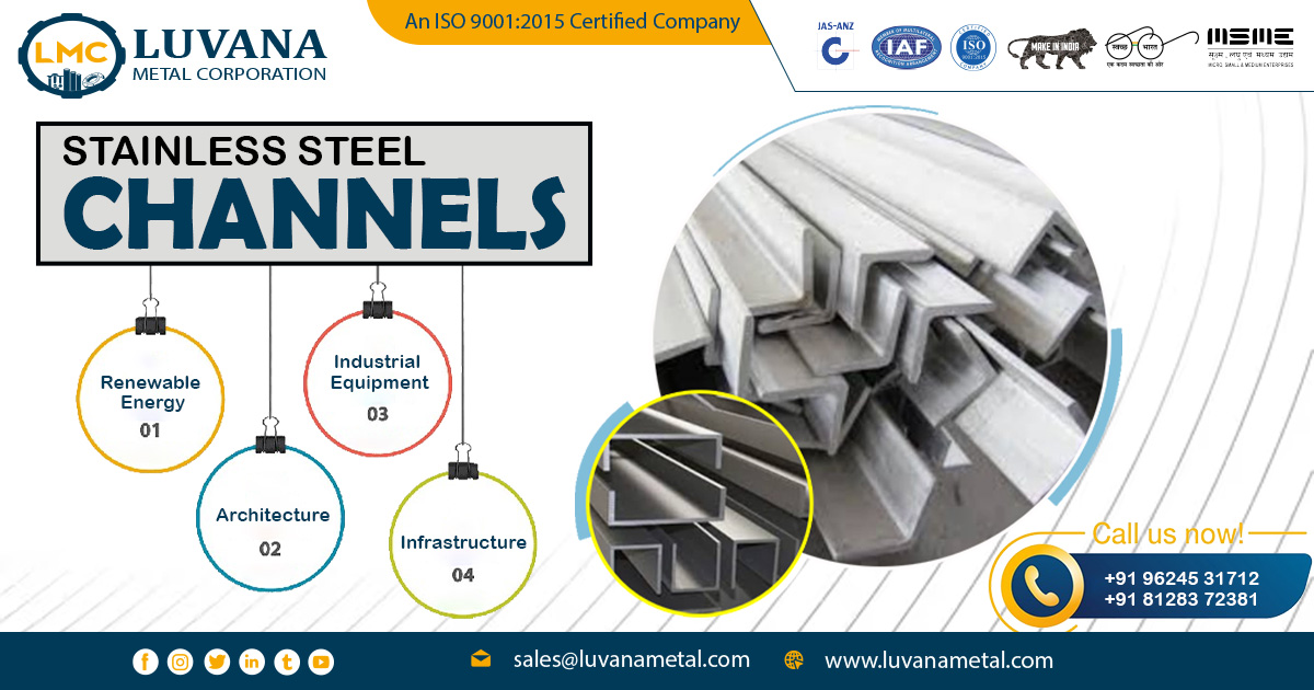 Supplier of Stainless Steel Channels in Nagpur