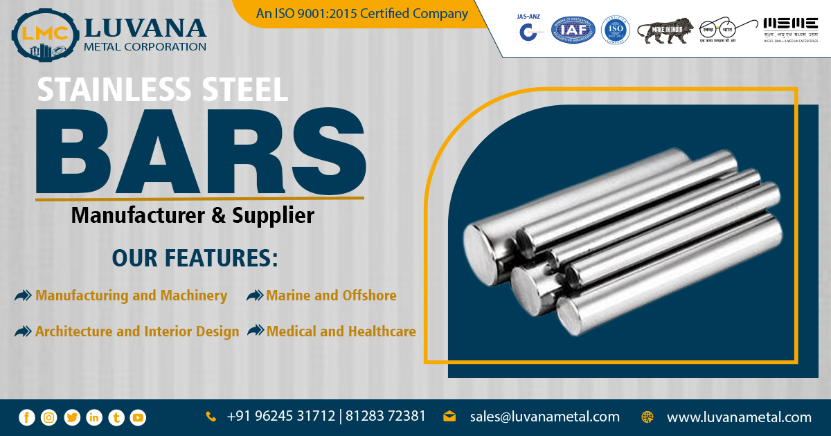 Supplier of Stainless Steel Bars in Surat