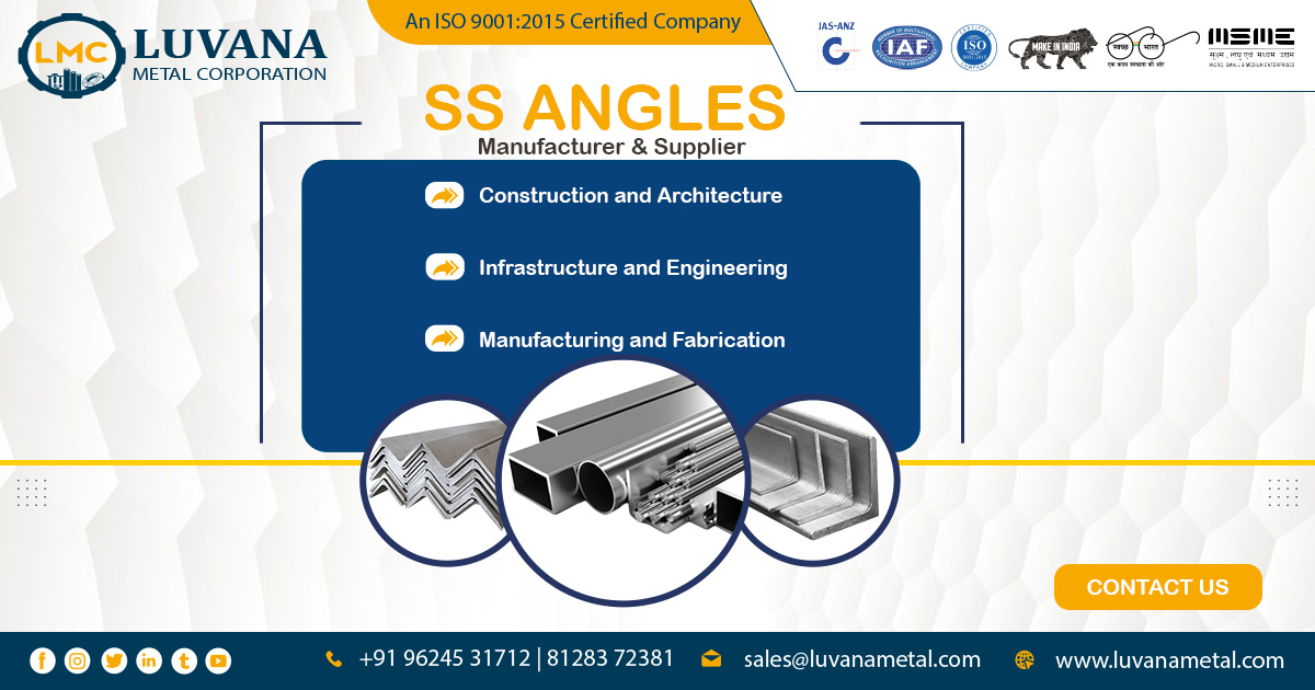 Supplier of SS Angles in Surat