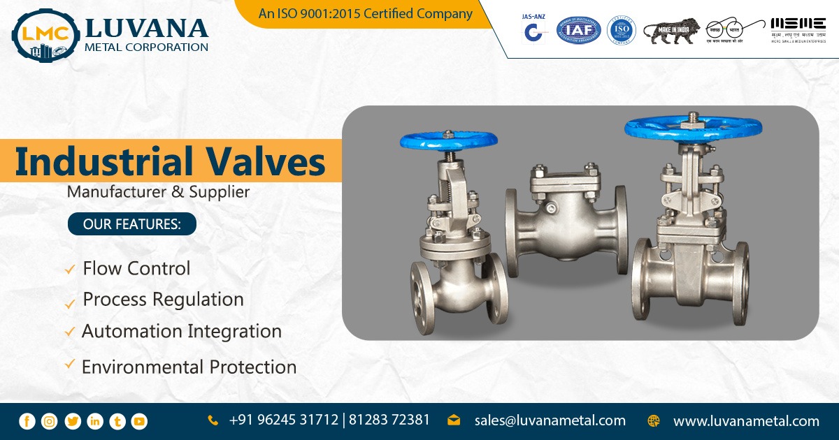 Supplier of Industrial Valves in Pune